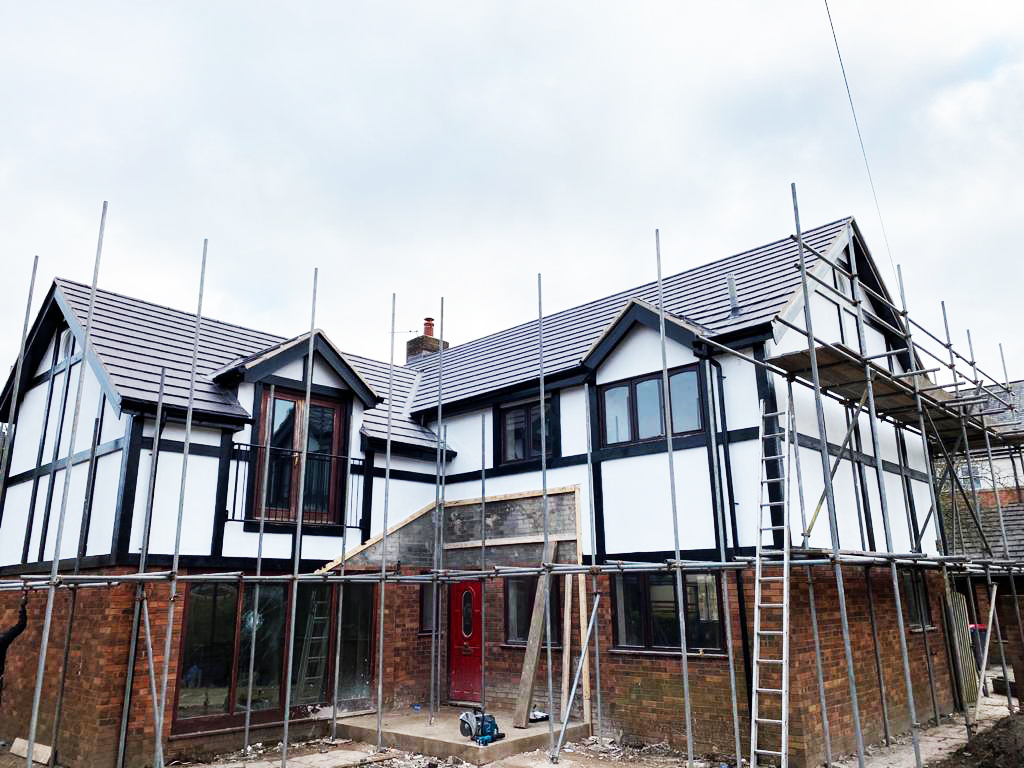A completed residential building project by Gerrards of Swinton