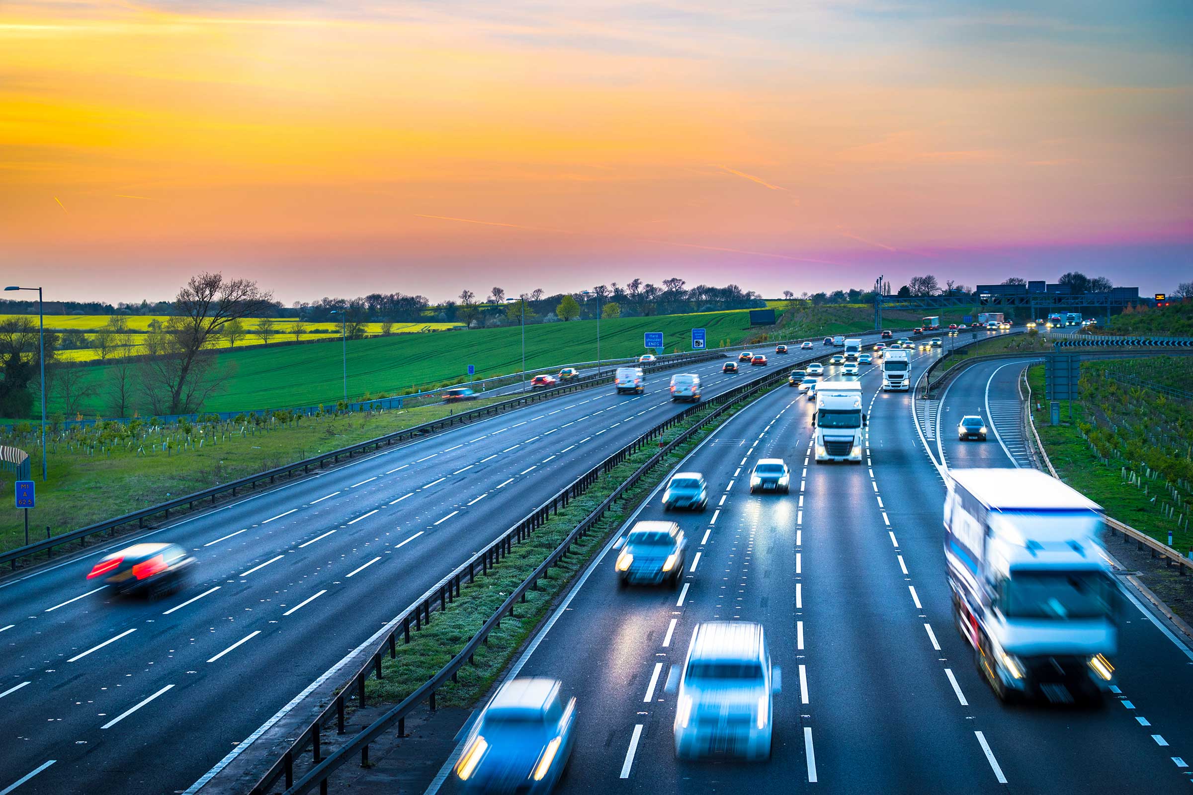 Highway construction by Gerrards of Swinton