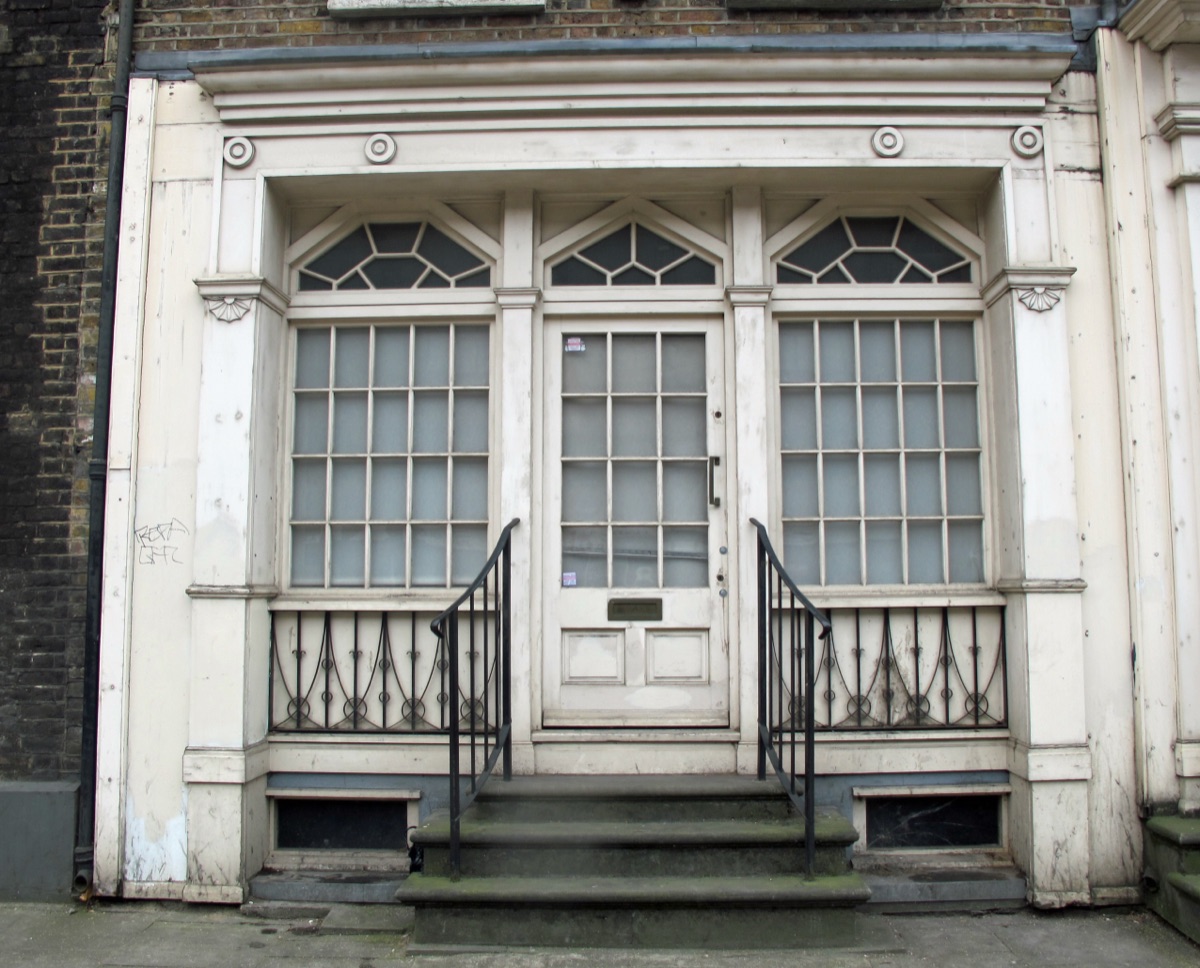 A town centre retail unit with a large shop frontage